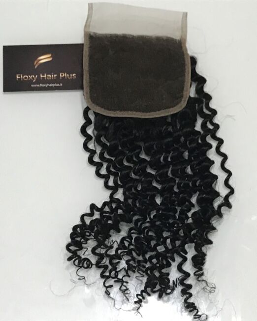 4*4 deep curly lace closure