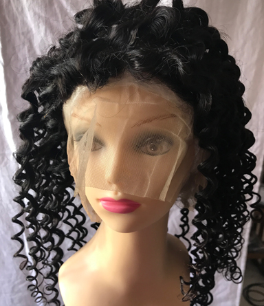 Deep wave 360 lace frontal