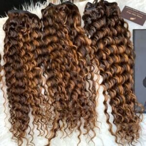 Extension vibrante ricce morbide decolorate bayalage personalizzato