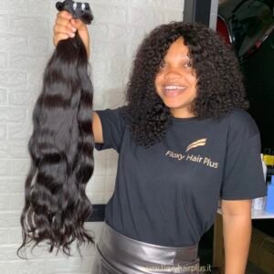 Bouncy wavy 2,3 or 4 Packs + Closure