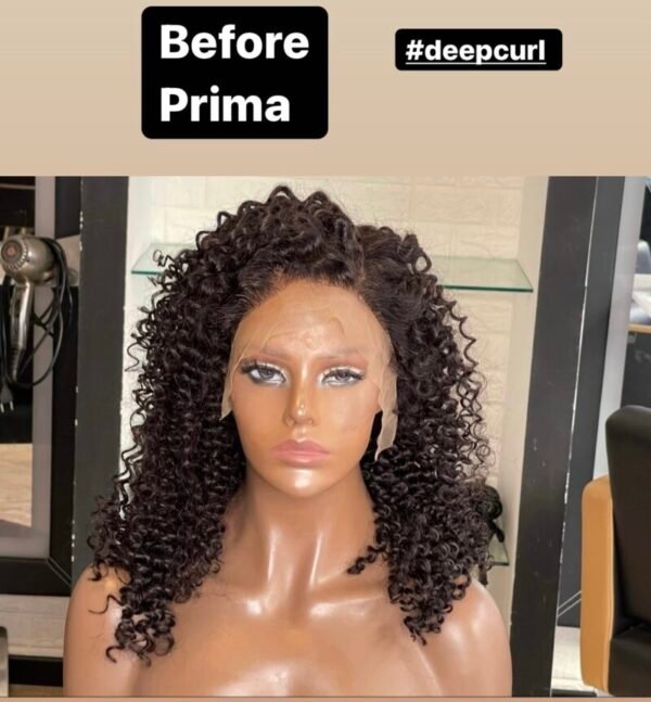 FHP Parrucca lace frontal 13*6 Deep Curl 3b-3c - immagine 5