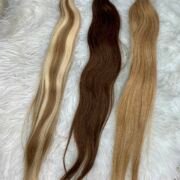 Extension Biadesive Colorate/ Colored Tape Hair Extensions