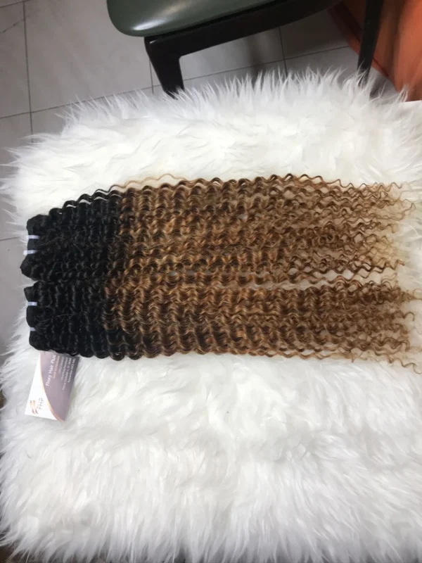 Extension vibrante ricce morbide Ombre TN/8 personalizzato - immagine 4
