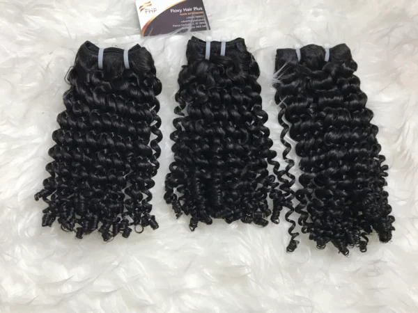 Buoncy Wave capelli ricci da 3A a 3C Offerta Pacchetti + Closure - immagine 2
