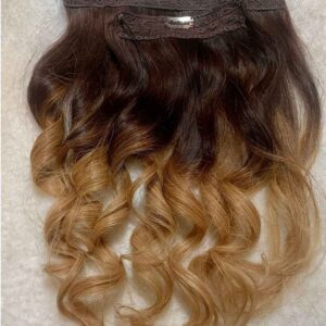 Clip in Extension ondulate colore ombre 4/27